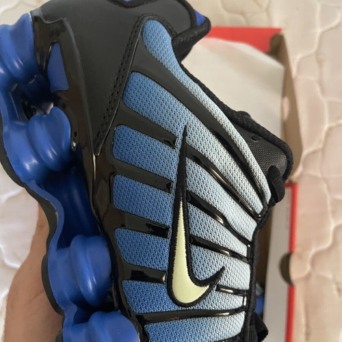 Nike Shox TL new with box, blue athletic shoes
