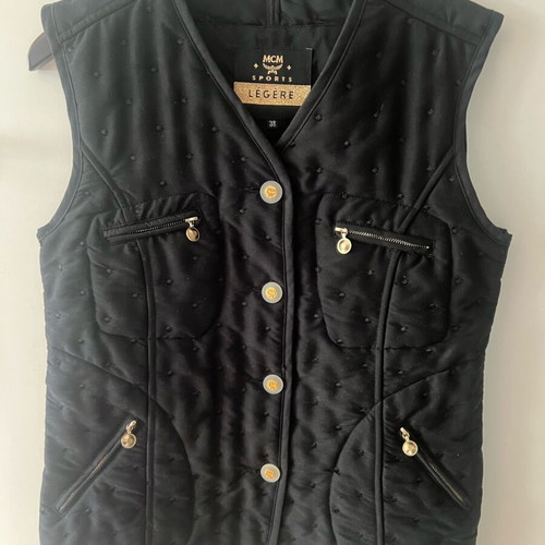 MCM Legere Luxury Designer Vest Women Size 38 restored