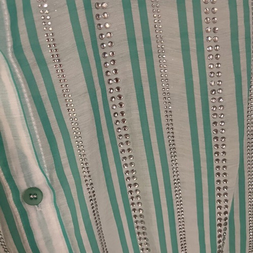 Shirt with Strass New, Green, Sizes M and L