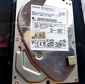 Hitachi Hard Disk 3'5 Sata για Imac , χωρητικότητα 320GB.