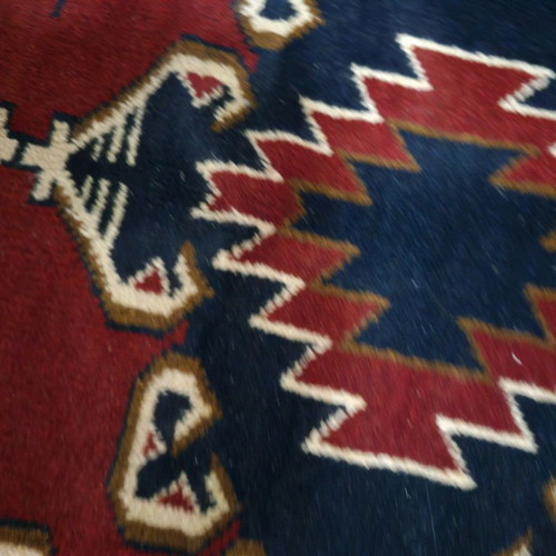 Handmade carpet Iran/Persia 1.37x0.85 with seal of authenticity