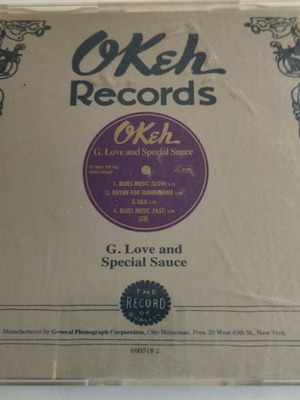 G.Love & Special Sauce Blues Music CD single