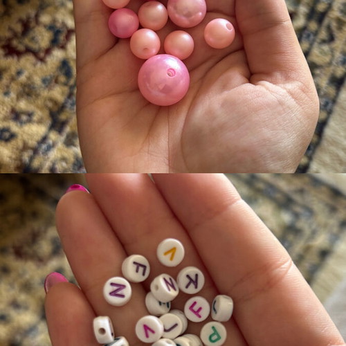 Diy jewelry kit with beads like new