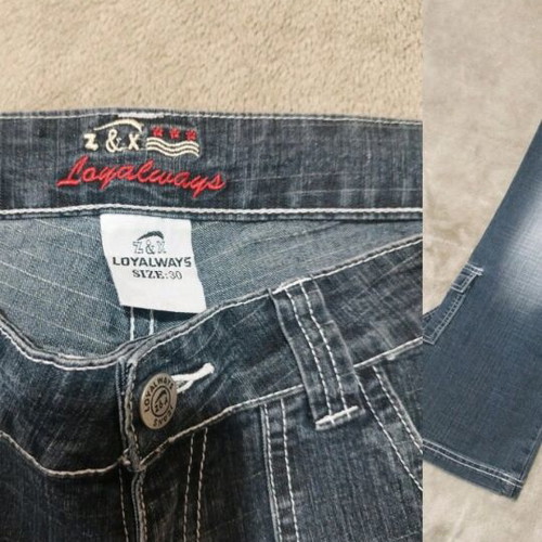 Capri pants long like new, black and grey with beautiful details