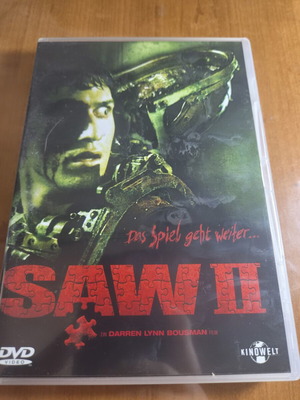 Saw II DVD like new, horror with subtitles
