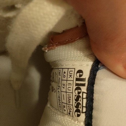 Ellesse shoes size 37 new, white