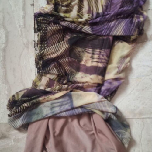 Toi&Moi dress like new, semi-transparent, short, multicolor
