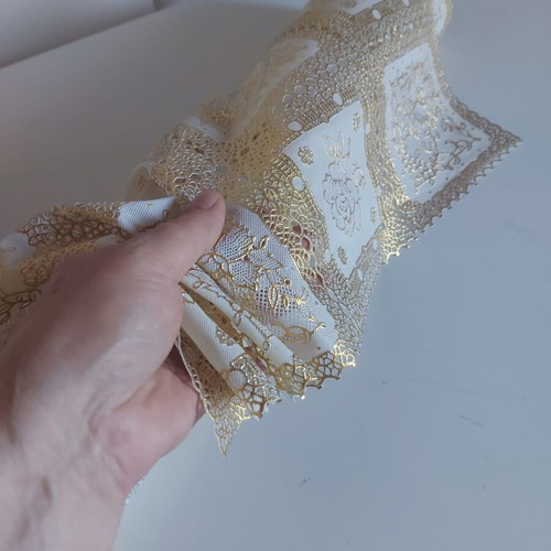 Plastic tablecloth new, cuttable, size 50×800