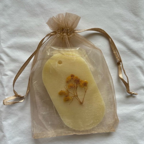 Wax tablet with Salted Caramel scent new for wardrobe or drawer