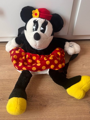 Disney Minnie Mouse Plush Backpack like new, 40cm, Disneyland 1998