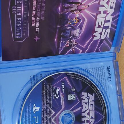 Agents of Mayhem PS4 game, European version
