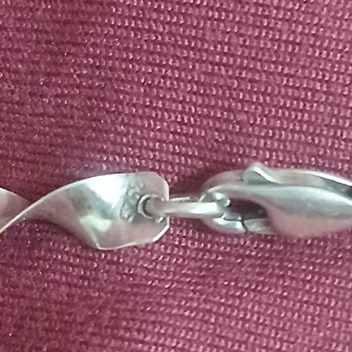 Silver bracelet new, 22 cm