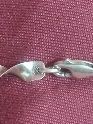 Silver bracelet new, 22 cm