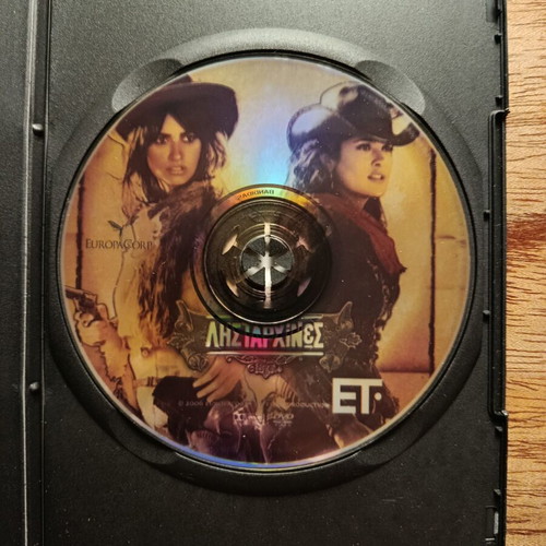 Bandidas DVD used with Greek subtitles