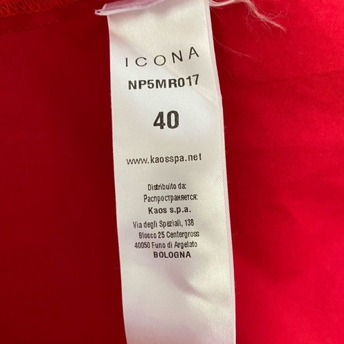 Icona by Kaos dress used, 60s style, size M, red