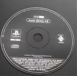 4 EURO DEMOS (49-51-52-54) + 1 REGISTERED USERS DEMO 04 (Playstation 1)