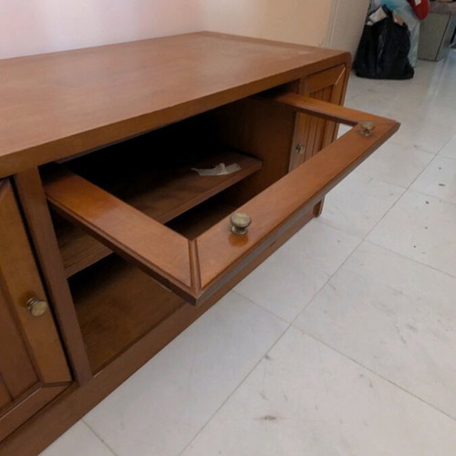 Two-Story Furniture Used With Cabinets and Glass