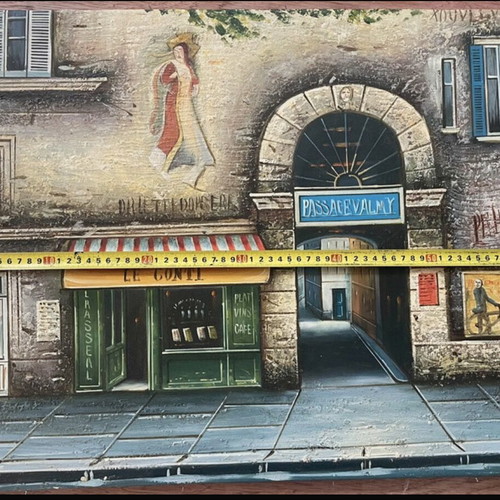 Painting new 50x60 cm oil on canvas signed by Malcolm Macdonald