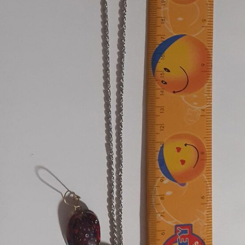 Set of 9 handmade resin pendant and earring jewelry sets, multicolor