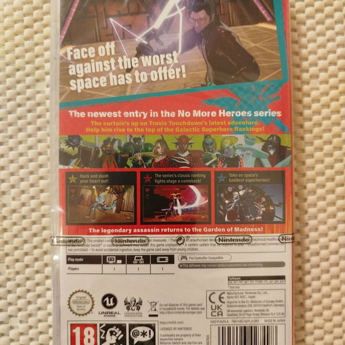 No More Heroes III sealed for Nintendo Switch new