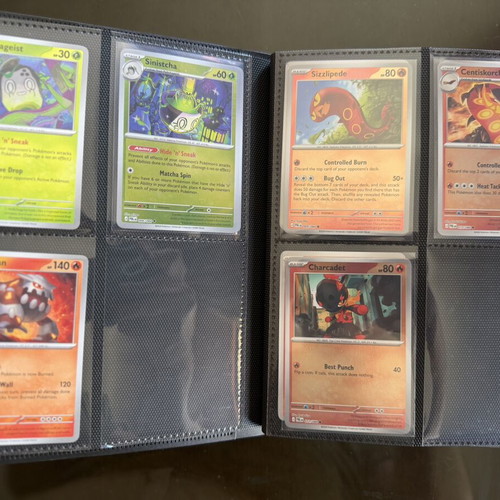 Pitch Black Pokemon card set, nearly complete, 105 base cards plus rares