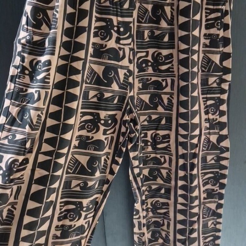 Karavan spring pants like new, size L, black and brown