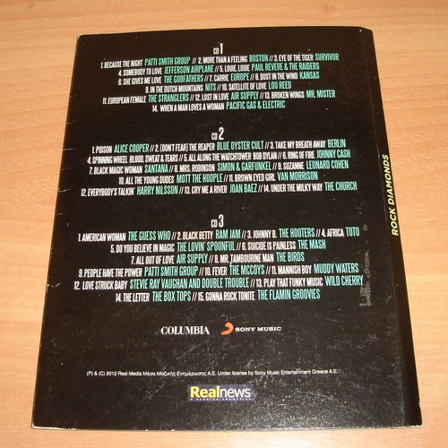 Rock Diamonds CD used, 2-disc rock collection
