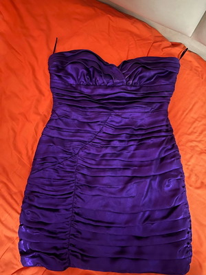 Zara women's dress new, mini purple, size M