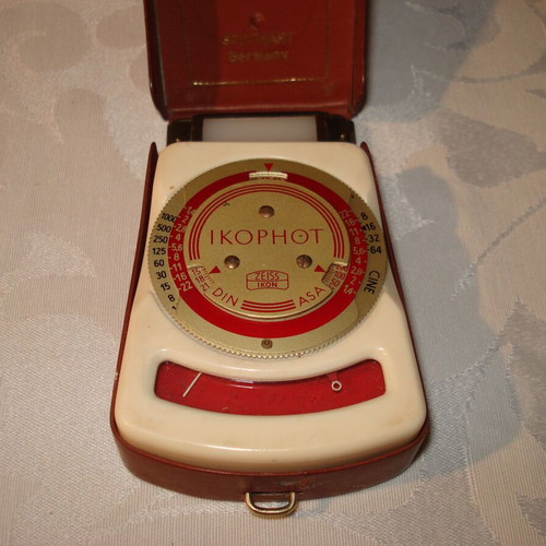 Ikophot light meter used