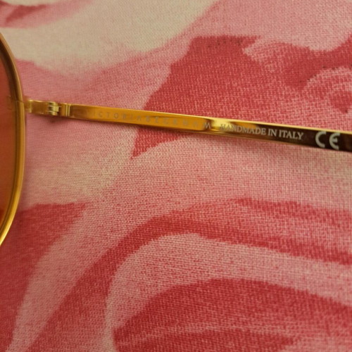 Victoria Beckham sunglasses like new, orange and gold