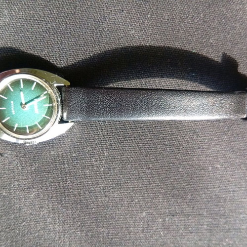 Tissot women's mechanical watch used, green