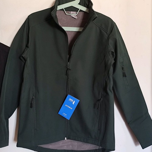 Softshell jacket Gildan new, green, size S