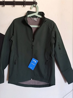 Softshell jacket Gildan new, green, size S