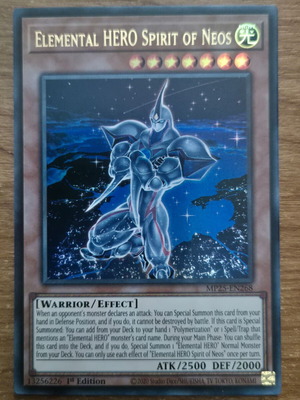 Elemental Hero Spirit of Neos MP25 Ultra Rare 1η Έκδοση