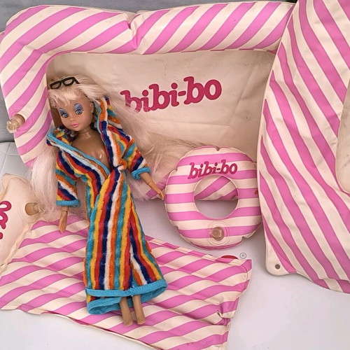Bibi-bo inflatables used, set of 4 pieces, minor damage