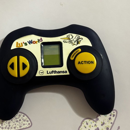 LCD Spiel Game Lufthansa Airline Kids video game Lu's World like new
