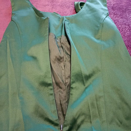 Bill Cost green evening dress like new, size L