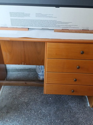 Desk 110x50 wooden used
