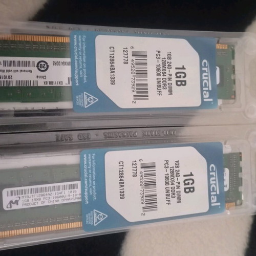 Memory sticks used, pack of 9 for parts 1GB, 2GB, 4GB