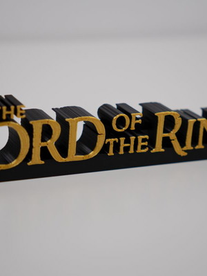 Lord of the Rings sign new