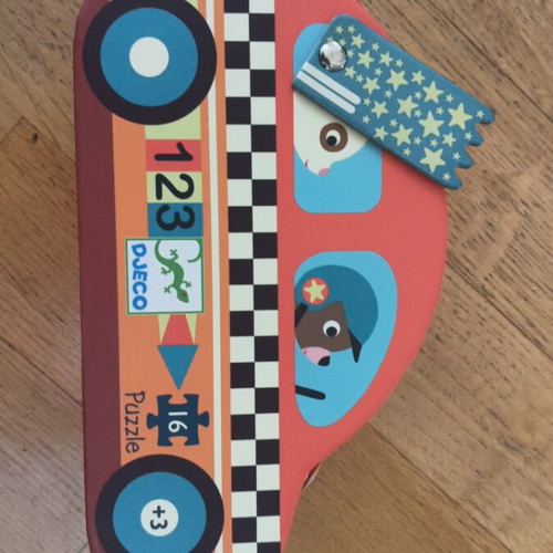 Djeco puzzle 16 pieces like new for ages 3+