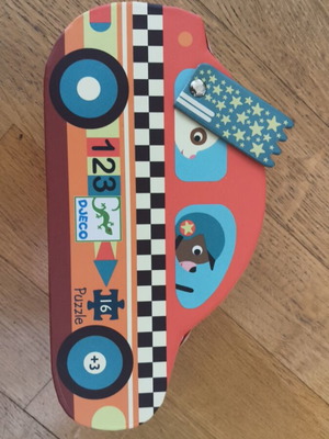 Djeco puzzle 16 pieces like new for ages 3+