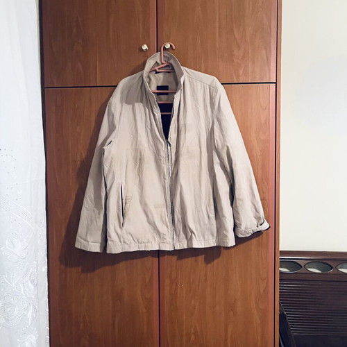 Pierre Cardin spring jacket for men, used, beige, size L