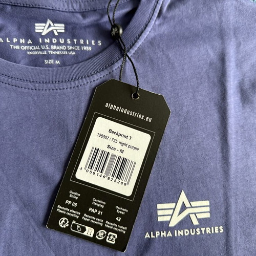 Alpha Industries Small Logo Basic T-Shirt new, sizes M/L/XL/2XL