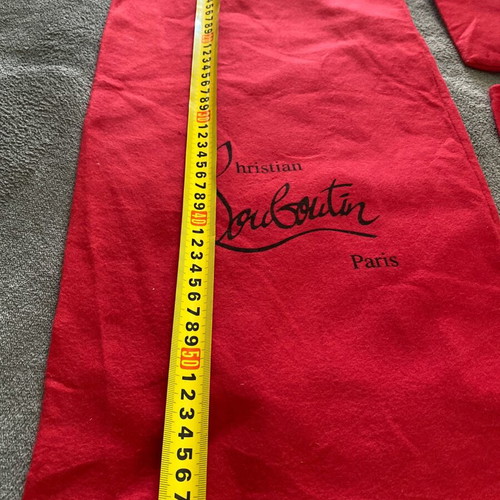 Christian Louboutin shoe bags like new, pack of 5 pieces