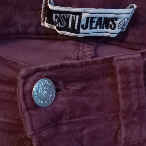 Esti velvet pants used, size 46, elastic