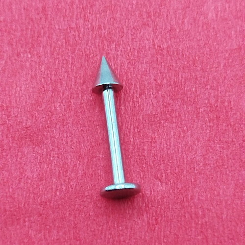 Navel earrings new, steel, long arrow design