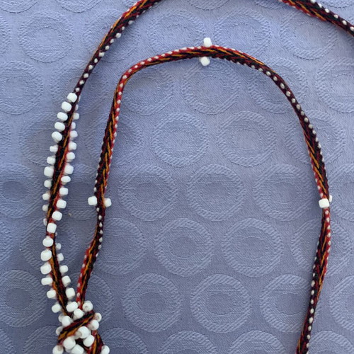 Peruvian necklace used, multicolor