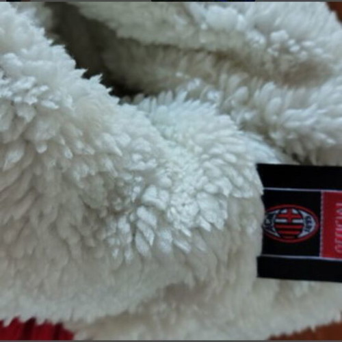 AC Milan winter knit hat with pom pom