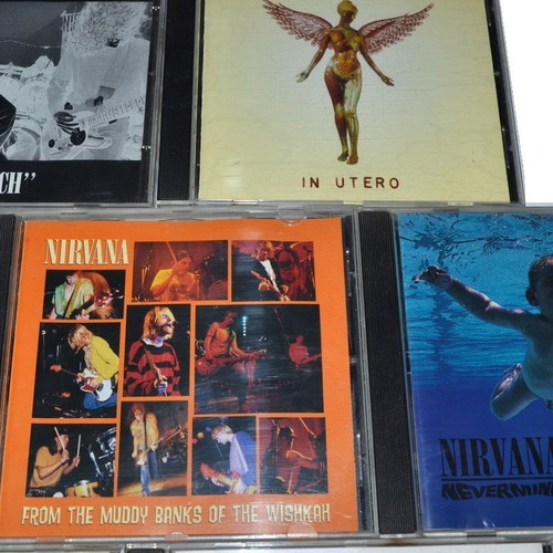 Nirvana CD set like new, 7 albums including Nevermind and Unplugged